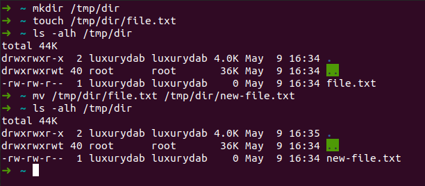 Basic Linux commands